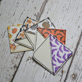 Corner Bookmark, Embroidered: Halloween Designs