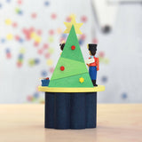 Nutcracker Music Box with Crank, from Germany