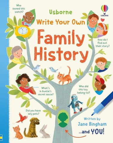 Write Your Own Family History, by Jane Bingham... and You!