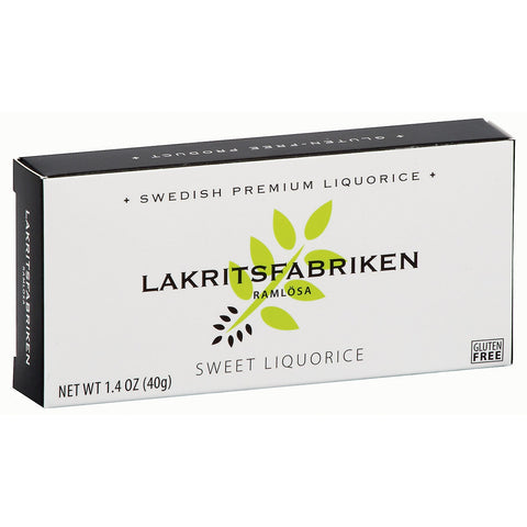 Lakritsfabriken Sweet Black Licorice from Sweden