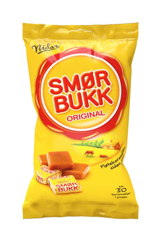 Nidar Smørbukk Butter Caramels, from Norway