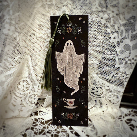 Victorian Tea Ghost Bookmark