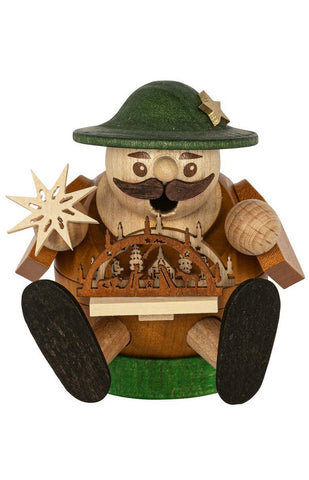 German Incense Smoker: Mini Christmas Arch Vendor
