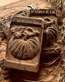 Blackened Wax Primitive Folk Art: Pumpkin Seed Packet