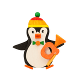 German Christmas Ornament: Penguins