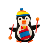 German Christmas Ornament: Penguins