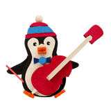 German Christmas Ornament: Penguins