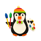 German Christmas Ornament: Penguins