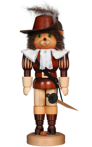 German Nutcracker : Puss in Boots, Natural