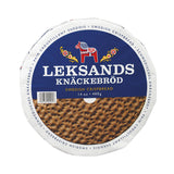 Leksands Tin Filled with Knäckebröd (Round Swedish Baked Rye Crispbread)