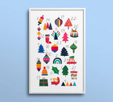 Advent Calendar Paint-By-Number Kit