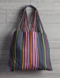 Mexican Market Bags: Striped Hand Loomed Cotton