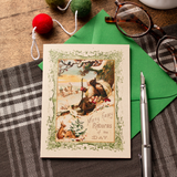 Rustic Father Christmas Card
