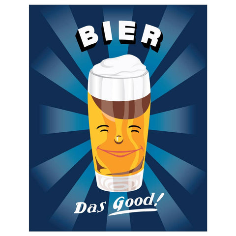 Greeting Card: Bier Das Good!