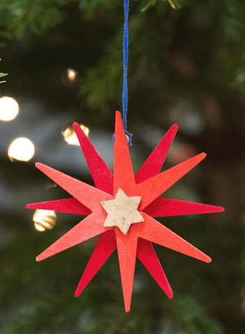 German Christmas Ornament: Christmas Star