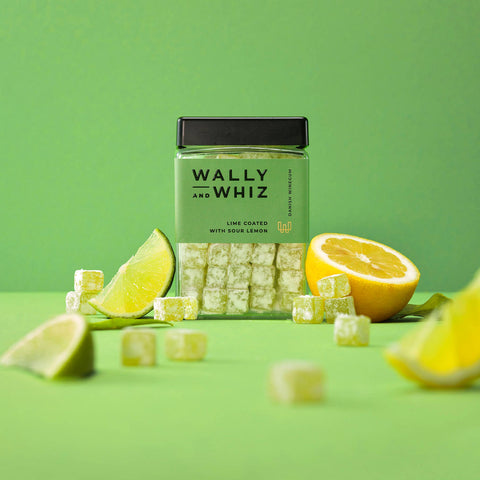 Wally & Whiz Danish Gummies: Lime With Sour Lemon