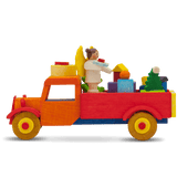 German Christmas Ornament: Christmas Trucks