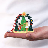 German Christmas Ornament: Clara & the Nutcracker