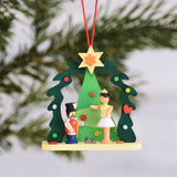 German Christmas Ornament: Clara & the Nutcracker