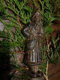 Blackened Wax Folk Art: Father Christmas