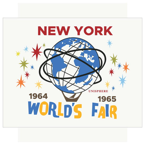Greeting Card: New York 1964 World's Fair Unisphere