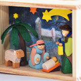 German Matchbox Scene: Nativity