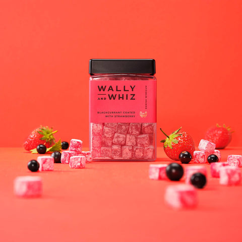 Wally & Whiz Danish Gummies: Blackcurrant With Strawberry