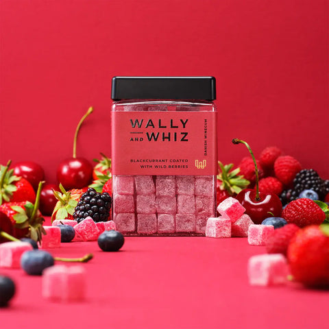 Wally & Whiz Danish Gummies: Blackcurrant with Wild Berries