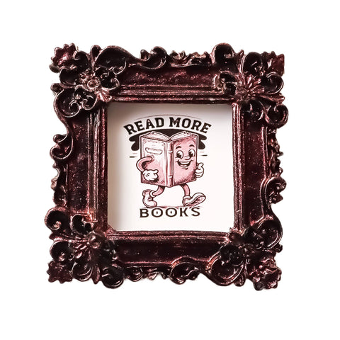 Bookish Frame Magnet: Read More Books