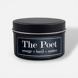 Literary Candle: The Poet (Orange & Basil & Amber)