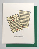 25 German Christmas Traditions / Greeting Cards
