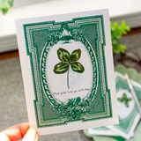 St. Patrick's Day Card: Four Leaf Clover