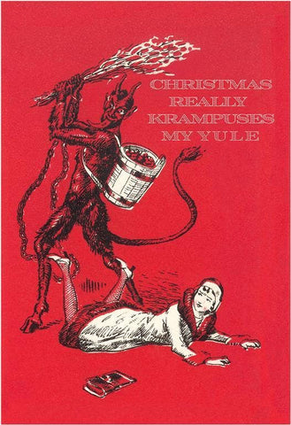 Postcard: Christmas Really Krampuses My Yule