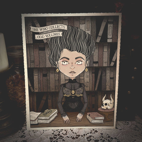 Midnight Conjurer Art Print: Odd Volumes
