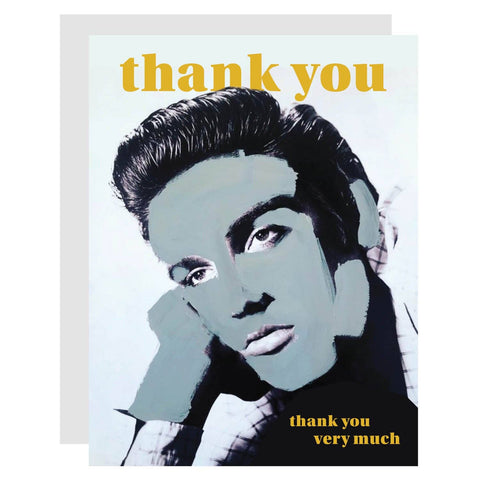 Elvis Thank You Card