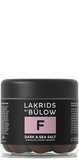 Lakrids by Bülow, No. F: Danish Dark Chocolate Coated Gourmet Licorice, with Sea Salt