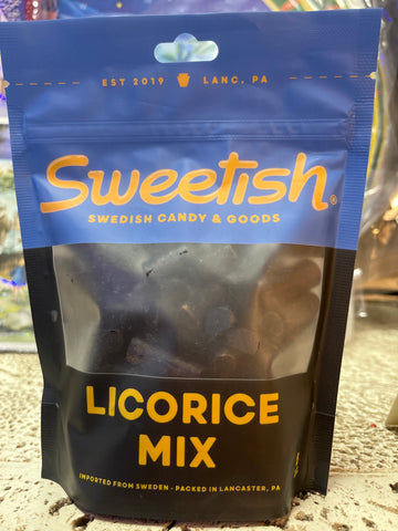 Swedish Licorice Mix, 8 oz. Bag