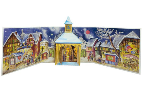 Advent Calendar: City Center Christmas Fair Panorama