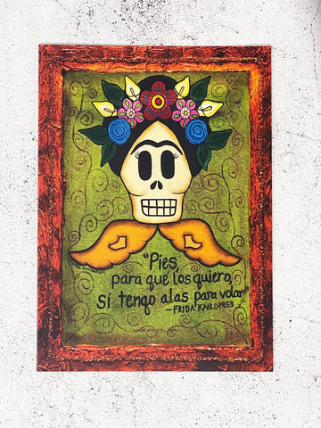 Notecard: Alas (Frida)