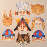 British Paper Party Masks : Alice in Wonderland Collection