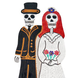 Tin Skeletons: Bride & Groom