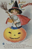 Vintage Hallowe'en Postcards in a Tin, Set of 12