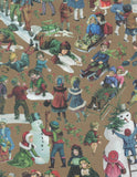 German Christmas Wrapping Paper