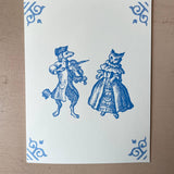 Cards: Old Dutch Delft Tiles