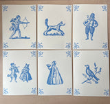 Cards: Old Dutch Delft Tiles