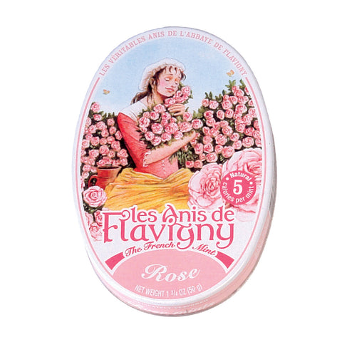 Les Anis de Flavigny Pastilles Tin: Rose