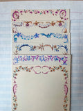 Note Cards: French Menu Borders