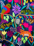 Mexican Otomi Hand Embroidered, Hand Loomed Table Runner