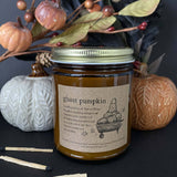 Soy Candle Jar: Ghost Pumpkin