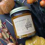 Soy Candle Jar: Ghost Pumpkin